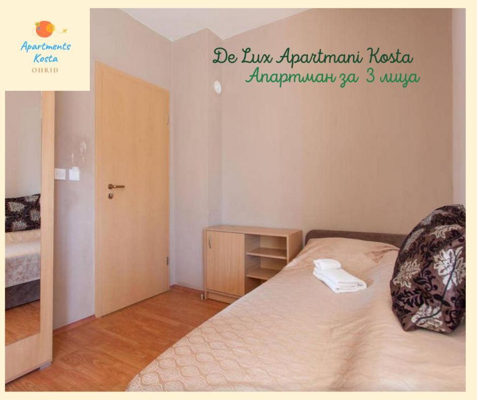 De Lux Apartments Kosta Ohrid Buitenkant foto