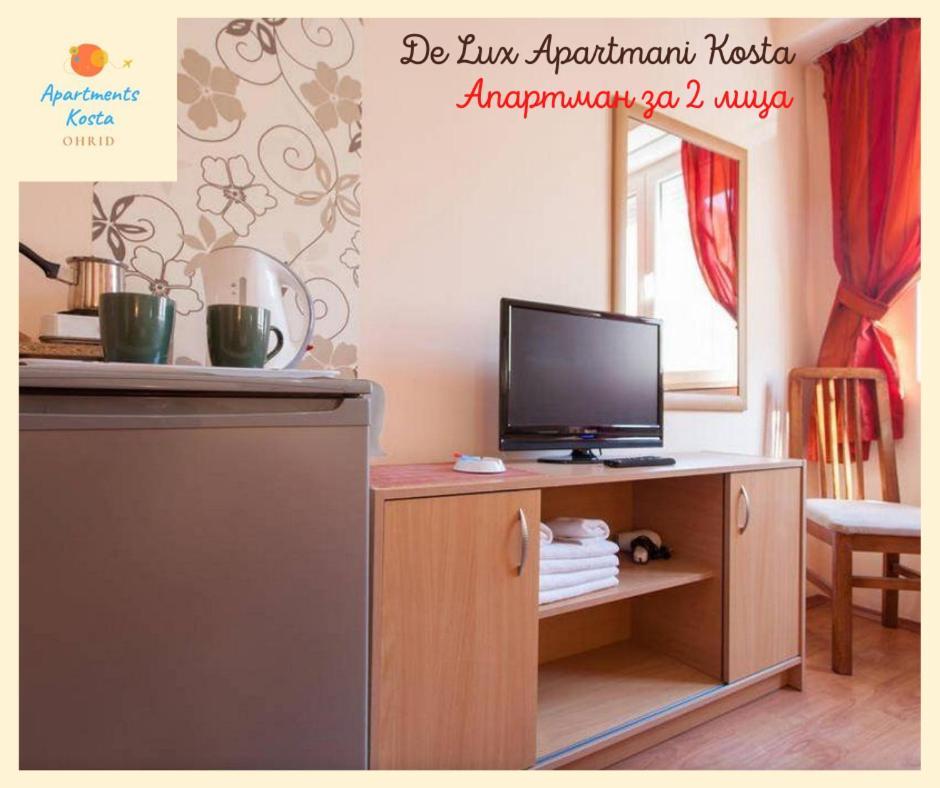 De Lux Apartments Kosta Ohrid Buitenkant foto