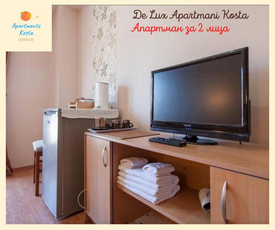 De Lux Apartments Kosta Ohrid Buitenkant foto