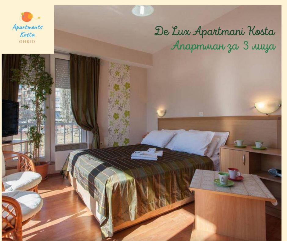 De Lux Apartments Kosta Ohrid Buitenkant foto