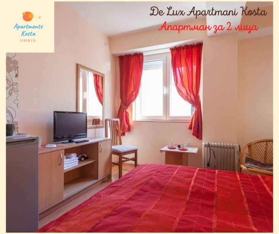 De Lux Apartments Kosta Ohrid Buitenkant foto