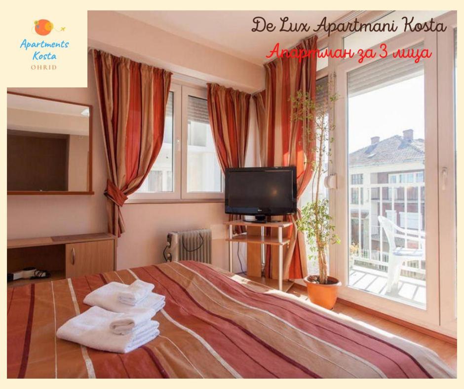 De Lux Apartments Kosta Ohrid Buitenkant foto