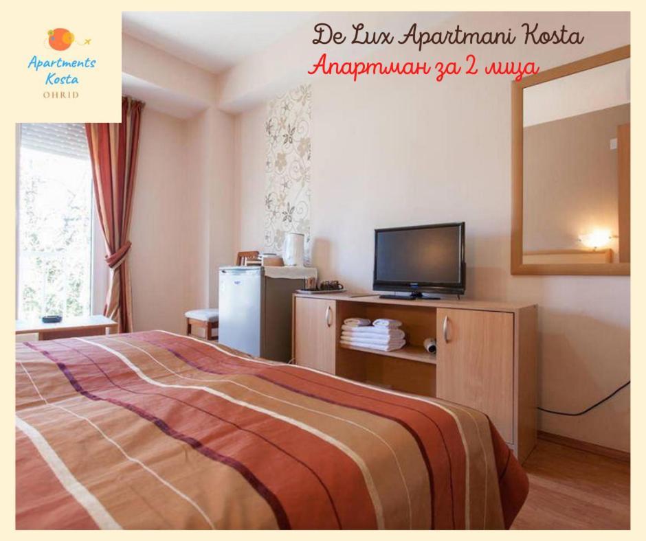 De Lux Apartments Kosta Ohrid Buitenkant foto