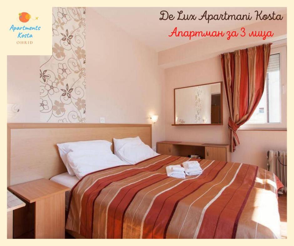 De Lux Apartments Kosta Ohrid Buitenkant foto